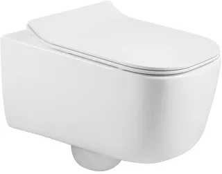 Комплект SET AQUATEK ЛУГАНО-019 4в1 унитаз с инсталляцией кнопкой и сиденьем микролифт